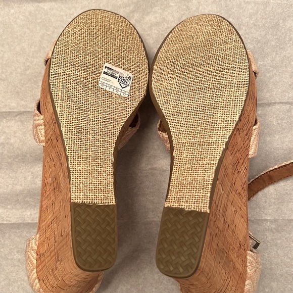 Toms Cork Wedges Size 10 - Picture 5 of 6